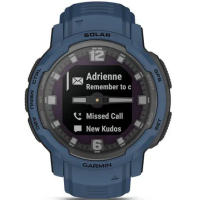Смарт-годинник Garmin Instinct Crossover Solar, Tidal Blue, GPS (010-02730-02) Diawest