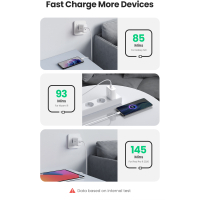 Зарядное устройство Ugreen 2xUSB 40W PD (2xType-C) PD CD243 White (10343) Diawest