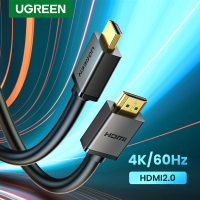 Кабель мультимедийный HDMI to HDMI 3.0m V2.0 Cafule 4K HD104 Ugreen (10108) Diawest