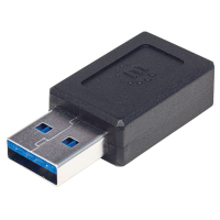 Перехідник USB3.1 Type-C (F) to USB3.0 Type-A (M) Manhattan Intracom (354714) Diawest