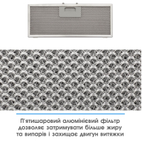 Вытяжка кухонная Eleyus URBAN 960 LED 52 IS Diawest