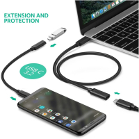 Дата кабель USB 3.1Gen2 Type-C to Type-C 1.0m 100W US353 Black Ugreen (10387) Diawest