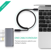 Дата кабель USB 3.1Gen2 Type-C to Type-C 1.0m 100W US353 Black Ugreen (10387) Diawest