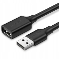 Дата кабель USB 2.0 AM/AF 2.0m US103 Black Ugreen (10316) Diawest