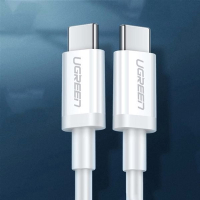 Дата кабель USB 2.0Type-C to Type-C 2.0m 18W US264 White Ugreen (60520) Diawest