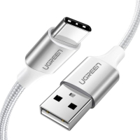 Дата кабель USB 2.0 AM to Type-C 3.0m 3.0A 18W US288 White Ugreen (60409) Diawest