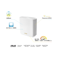 Маршрутизатор ASUS ZenWiFi XT8 1PK (90IG0590-MO3G30) Diawest
