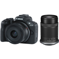 Цифровой фотоаппарат Canon EOS R50 RF-S 18-45 IS STM + RF-S 55-210 IS STM Black (5811C034) Diawest