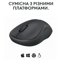 Мишка Logitech M240 Silent Wireless Graphite (910-007119) Diawest