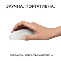 Мишка Logitech M240 Silent Wireless Off-White (910-007120) Diawest