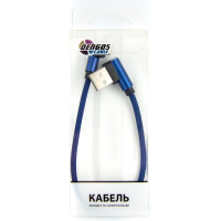 Дата кабель USB 2.0 AM to Lightning 0.25m blue Dengos (NTK-L-UG-SHRT-SET-BLUE) Diawest