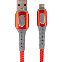 Дата кабель USB 2.0 AM to Micro 5P 1.0m red Dengos (NTK-M-LP-RED) Diawest