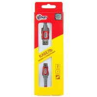 Дата кабель USB 2.0 AM to Micro 5P 1.0m red Dengos (NTK-M-LP-RED) Diawest