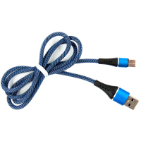 Дата кабель USB 2.0 AM to Type-C 1.0m blue Dengos (NTK-TC-MT-JEANS) Diawest