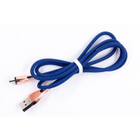 Дата кабель USB 2.0 AM to Micro 5P 1.5m blue Dengos (NTK-M-DL-SET-BLUE) Diawest