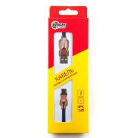 Дата кабель USB 2.0 AM to Micro 5P 1.5m blue Dengos (NTK-M-DL-SET-BLUE) Diawest