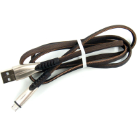 Дата кабель USB 2.0 AM to Micro 5P 1.0m black Dengos (PLS-M-PLSK-BLACK) Diawest