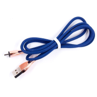 Дата кабель USB 2.0 AM to Micro 5P 1.0m blue Dengos (NTK-M-SET-DBLUE) Diawest