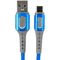 Дата кабель USB 2.0 AM to Type-C 1.0m blue Dengos (NTK-TC-LP-BLUE) Diawest
