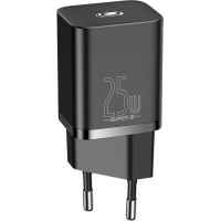 Зарядное устройство Baseus Super Si Quick Charger 1C 25W Black (CCSP020101) Diawest