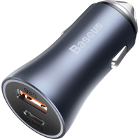 Зарядний пристрій Baseus Golden Contactor Pro USB-A/Type-C Blue (CCJD-0G) Diawest