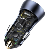 Зарядний пристрій Baseus Golden Contactor Pro USB-A/Type-C Blue (CCJD-0G) Diawest