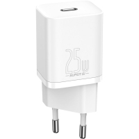 Зарядное устройство Baseus Super Si Quick Charger 1C White (CCSP020102) Diawest
