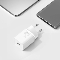 Зарядное устройство Baseus Super Si Quick Charger 1C White (CCSP020102) Diawest