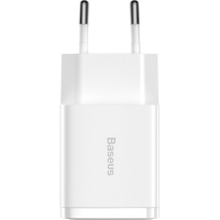 Зарядний пристрій Baseus Compact Charger 2U White (CCXJ010202) Diawest