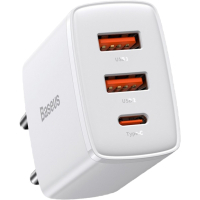 Зарядное устройство Baseus Compact Quick Charger 2U+C (CCXJ-E02) Diawest