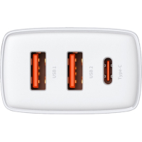 Зарядное устройство Baseus Compact Quick Charger 2U+C (CCXJ-E02) Diawest