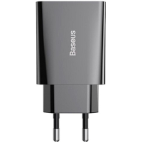 Зарядное устройство Baseus Speed Mini Quick Charger Black (CCFS-SN01) Diawest