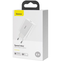 Зарядное устройство Baseus Speed Mini Quick Charger White (CCFS-SN02) Diawest