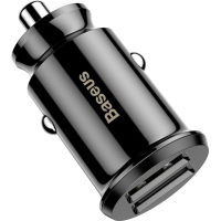 Зарядний пристрій Baseus Grain Car Charger USB-A Black (CCALL-ML01) Diawest