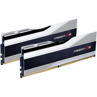 Модуль пам'яті для комп'ютера DDR5 64GB (2x32GB) 6000 MHz Trident Z5 Silver G.Skill (F5-6000J3238G32GX2-TZ5S) Diawest