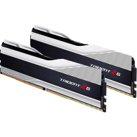 Модуль пам'яті для комп'ютера DDR5 64GB (2x32GB) 6000 MHz Trident Z5 Silver G.Skill (F5-6000J3238G32GX2-TZ5S) Diawest