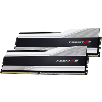 Модуль пам'яті для комп'ютера DDR5 64GB (2x32GB) 6000 MHz Trident Z5 Silver G.Skill (F5-6000J3238G32GX2-TZ5S) Diawest