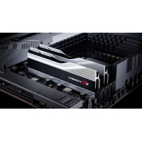 Модуль пам'яті для комп'ютера DDR5 64GB (2x32GB) 6000 MHz Trident Z5 Silver G.Skill (F5-6000J3238G32GX2-TZ5S) Diawest