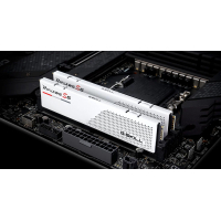 Модуль пам'яті для комп'ютера DDR5 32GB (2x16GB) 6000 MHz Ripjaws S5 White G.Skill (F5-6000J3238F16GX2-RS5W) Diawest