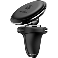 Универсальный автодержатель Baseus Magnetic Air Vent Car Mount Holder Black (SUGX-A01) Diawest