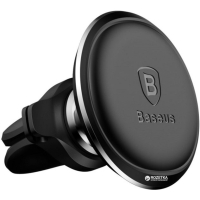 Универсальный автодержатель Baseus Magnetic Air Vent Car Mount Holder Black (SUGX-A01) Diawest