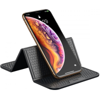 Универсальный автодержатель Baseus Folding Bracket Antiskid Pad Black (SUWNT-01) Diawest