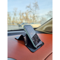 Универсальный автодержатель Baseus Folding Bracket Antiskid Pad Black (SUWNT-01) Diawest