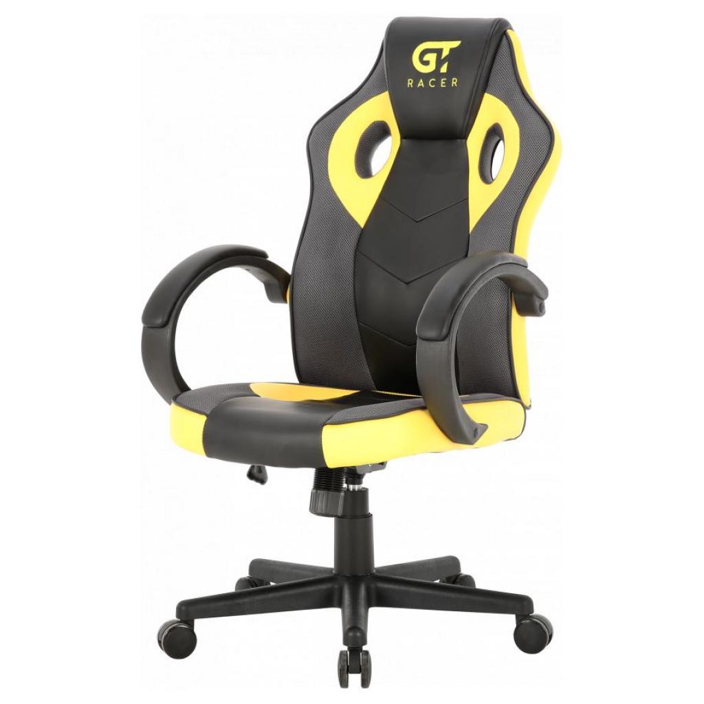 Кресло игровое GT Racer X-2752 Black/Yellow Diawest