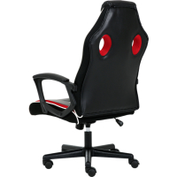 Крісло ігрове GT Racer X-2301 Black/White/Red Diawest