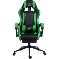 Крісло ігрове GT Racer X-2323 Black/Green Diawest