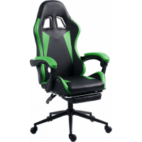 Крісло ігрове GT Racer X-2323 Black/Green Diawest