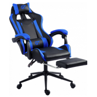 Крісло ігрове GT Racer X-2323 Black/Blue Diawest