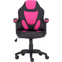 Крісло ігрове GT Racer X-1414 Black/Pink Diawest