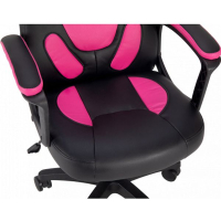 Крісло ігрове GT Racer X-1414 Black/Pink Diawest